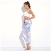 Kép 3/8 - Virág mintás női leggings, S méret