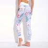 Kép 5/8 - Virág mintás női leggings, S méret