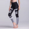 Kép 4/7 - Szürke fekete női leggings, L méret