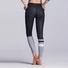 Kép 5/7 - Szürke fekete női leggings, L méret