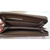 Kép 4/4 - V díszes elegáns női pénztárca barna