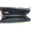 Kép 3/3 - Varrott mintás pufis női pénztárca fekete