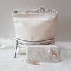 Kép 1/10 - White lace táska pénztárca szett