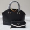 Kép 1/11 - Black V elegant táska pénztárca szett