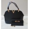 Kép 1/11 - Black elegant táska pénztárca szett
