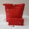 Kép 1/11 - Red elegant táska pénztárca szett