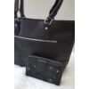 Kép 2/12 - Black elegant II táska pénztárca szett