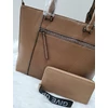 Kép 2/10 - Brown elegant II táska pénztárca szett