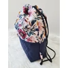 Kép 3/6 - Virág mintás vízlepergetős hátizsák