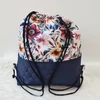 Kép 4/6 - Virág mintás vízlepergetős hátizsák