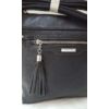 Kép 4/12 - Black tassel táska pénztárca szett