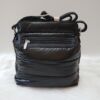 Kép 6/10 - Black streap táska pénztárca szett