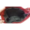 Kép 5/5 - Egyszínű női oldaltáska piros