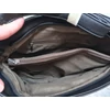 Kép 4/4 - Csíkos mintás elegáns oldaltáska fekete
