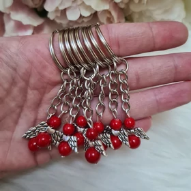 Ásvány angyal kulcstartó