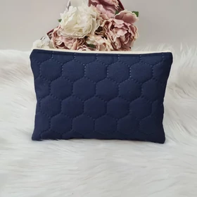 Steppelt mintás közepes méretű neszesszer sötétkék