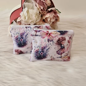 Tündérlány mintás kis méretű neszesszer