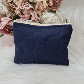 Steppelt mintás kis méretű neszesszer sötétkék