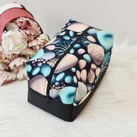 Kavics mintás kozmetikai táska/sminktáska