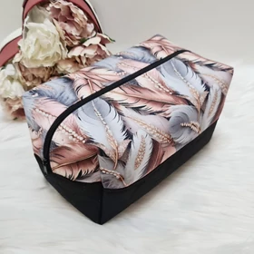 Toll mintás kozmetikai táska/sminktáska