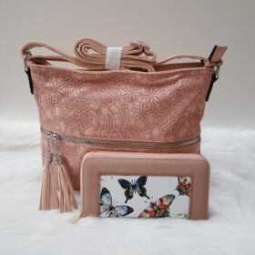 Rosie butterfly táska pénztárca szett