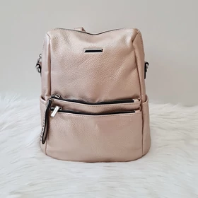 Silvia Rosa elegáns női hátitáska rose gold