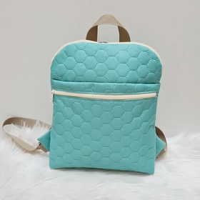 Steppelt mintás egyszínű hátitáska 