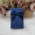 Masni díszes ajándékdoboz karkötőknek 8 x 5 cm kék