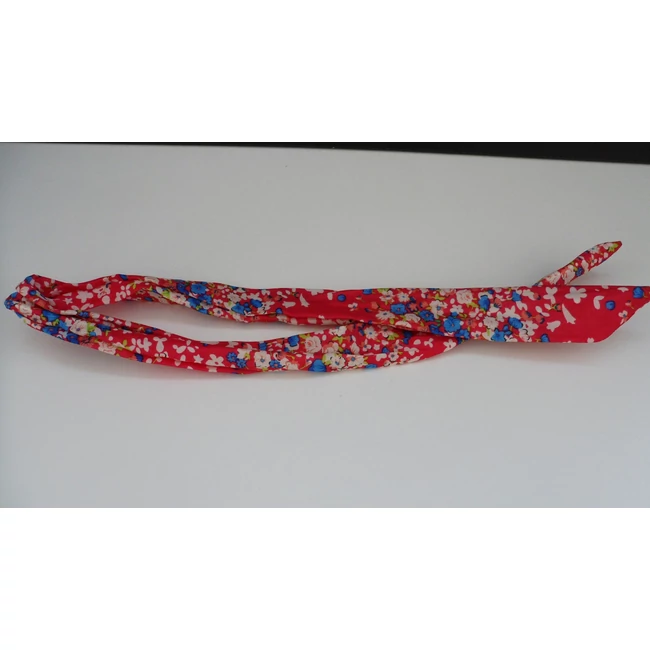 Drótos hajpánt, apró virág mintával