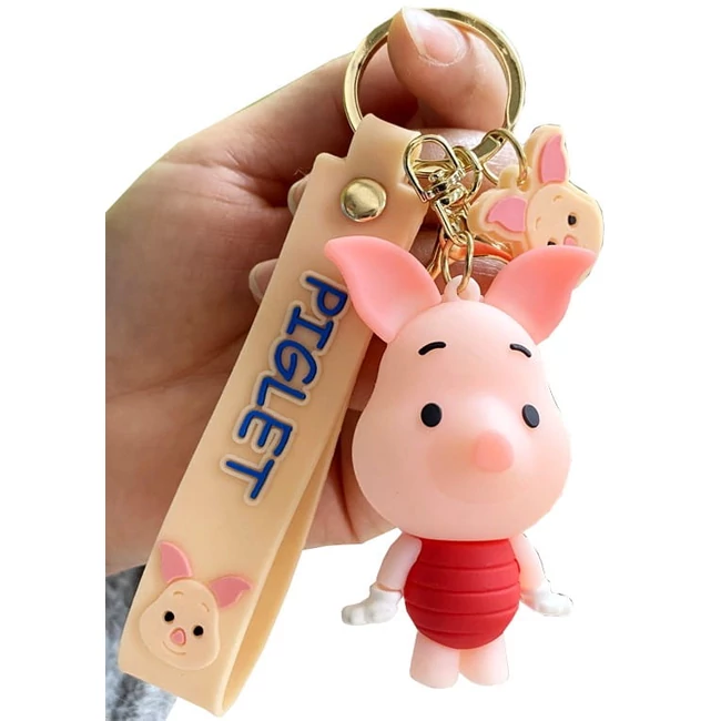 Malacka kulcstartó táskadísz