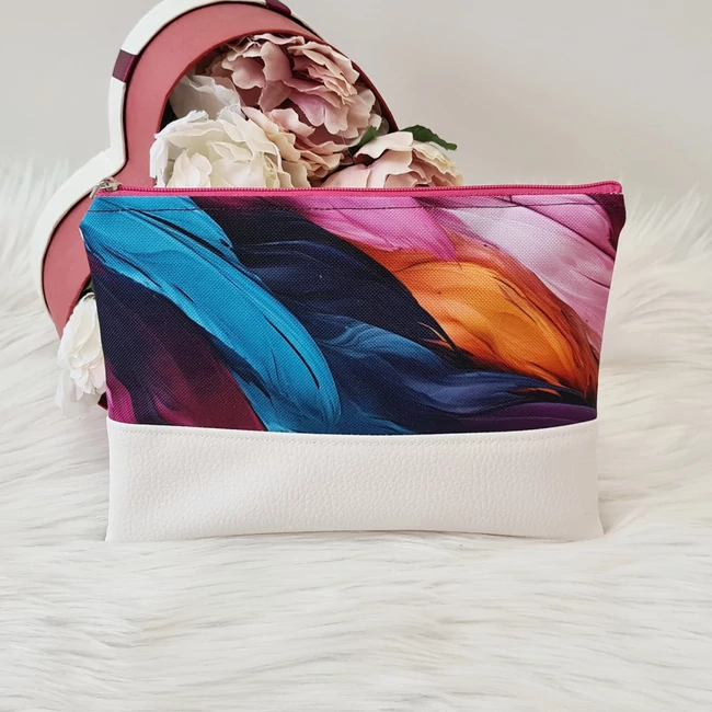 Toll mintás közepes méretű neszesszer