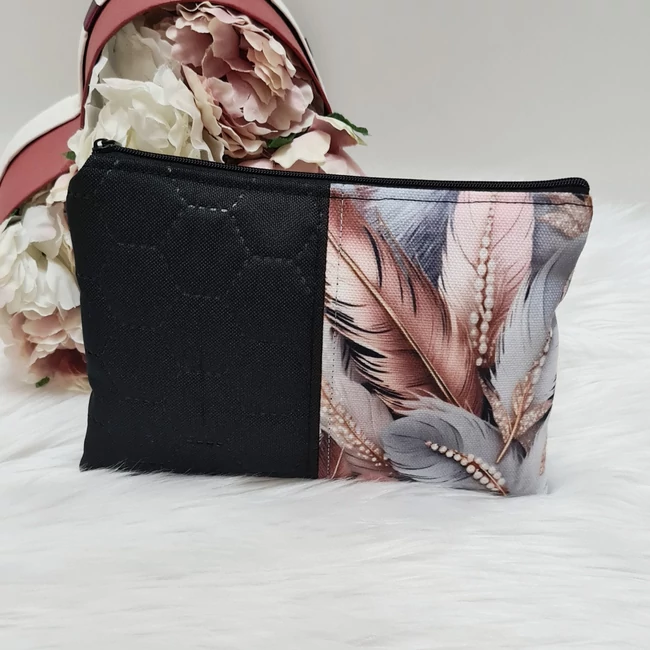 Toll mintás közepes méretű neszesszer 