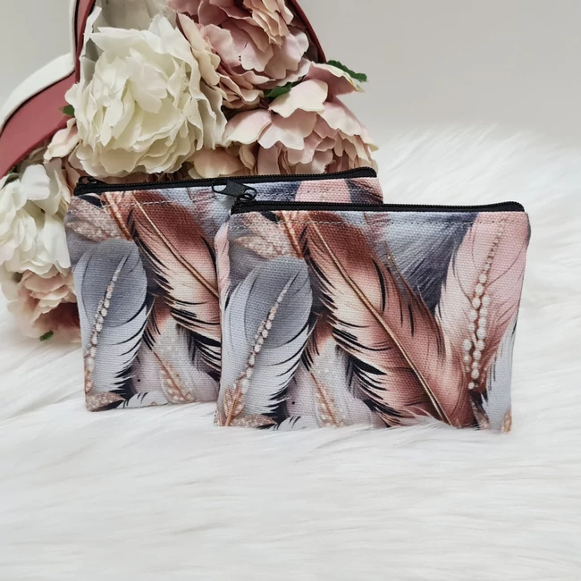 Toll mintás kis méretű neszesszer