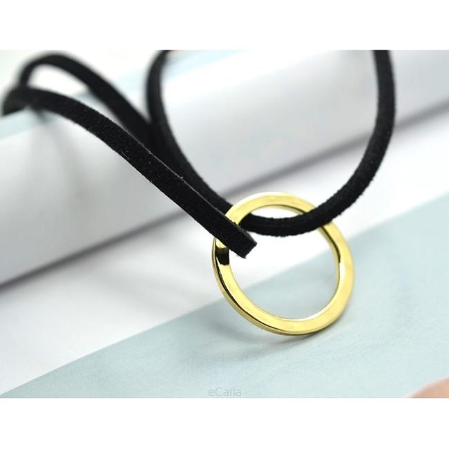 Choker nyaklánc karika medállal