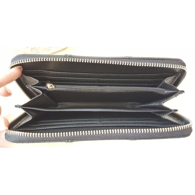 Black lacy táska pénztárca szett