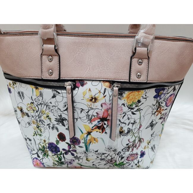 Rosy flower táska pénztárca szett