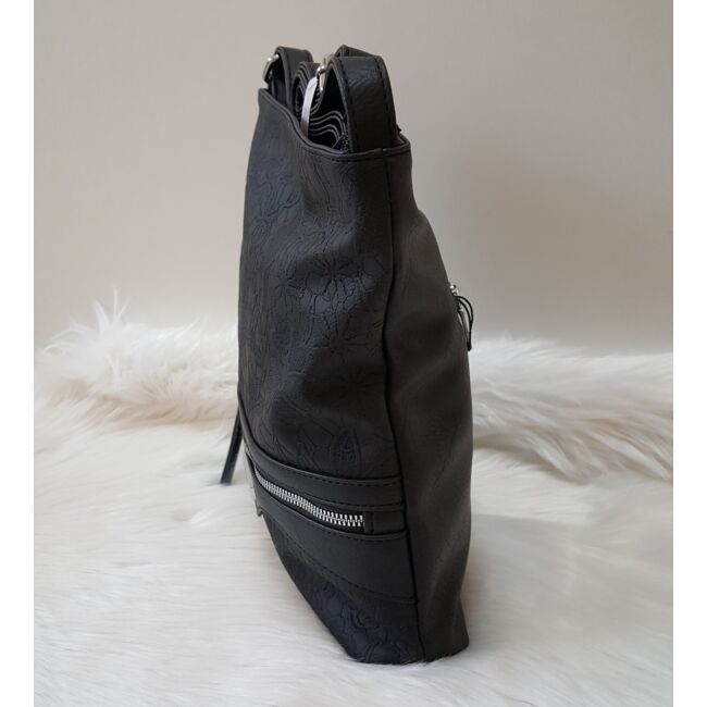 Black lace táska pénztárca szett