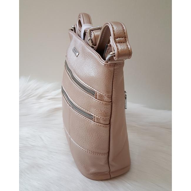 Silvia Rosa elegáns női oldaltáska rose gold