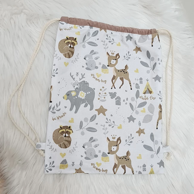 Ovis tornazsák erdei mintával barna